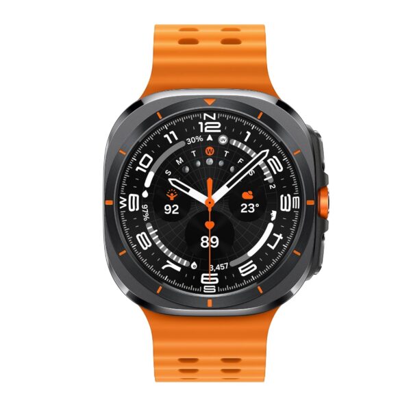 Samsung Galaxy Watch Ultra (47mm, LTE, Gray) with Upto 100h Battery | 3nm Processor | Dual GPS | Quick Button/Siren | Sapphire Glass & Titanium | 10ATM & IP68 | BP & ECG Monitor | Energy Score & Ages