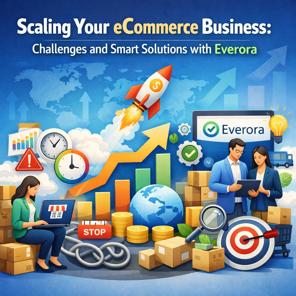 Scaling Your eCommerce Business: Challenges and Smart Solutions with Everora