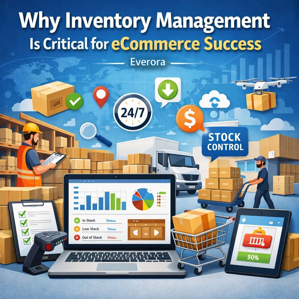 Why Inventory Management Is Critical for eCommerce Success | Everora