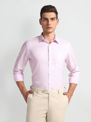 Men's Solid Regular Fit Shirt